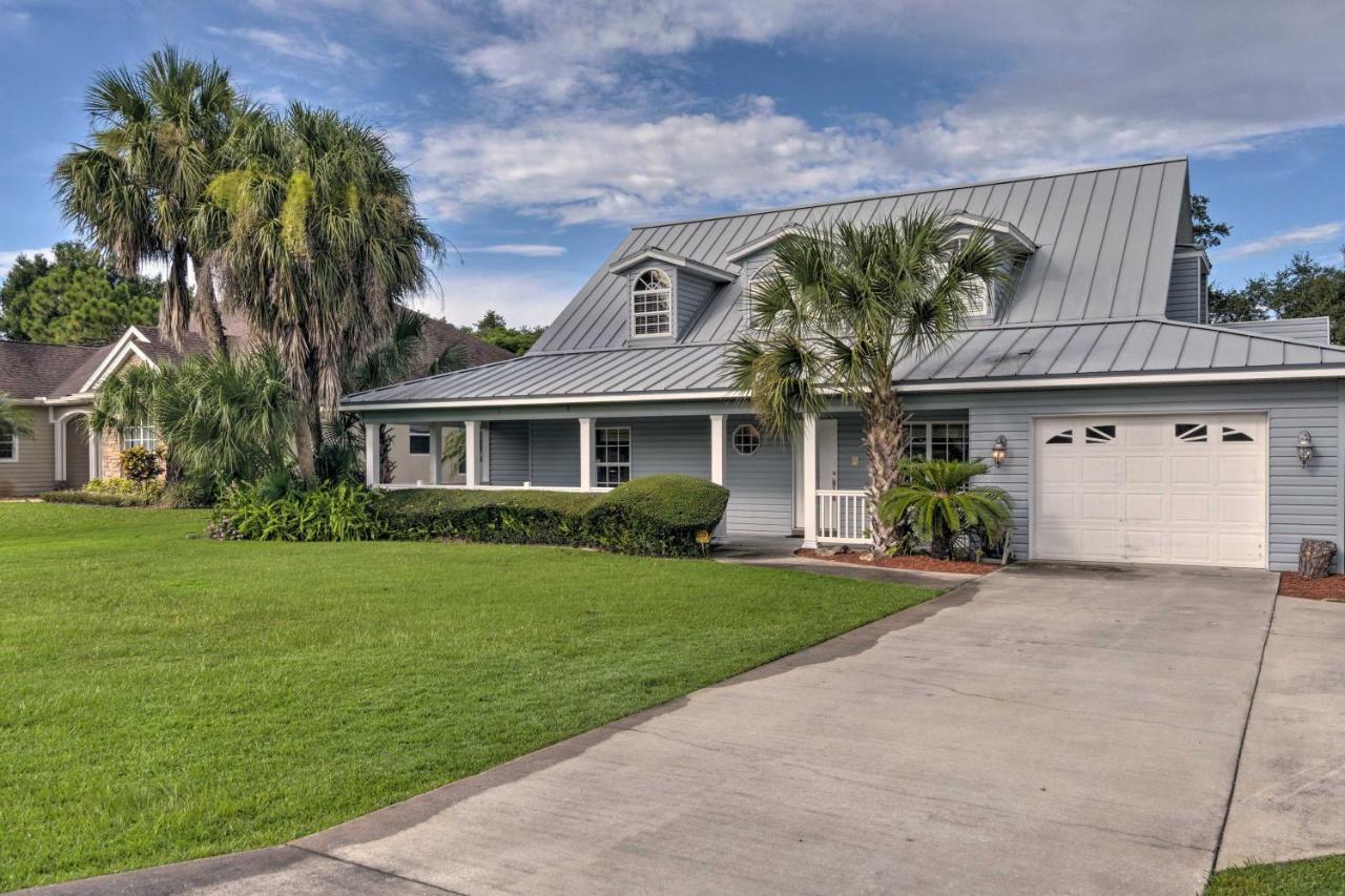 Waterfront Lake Placid Home With Dock And Fire Pit Exterior foto